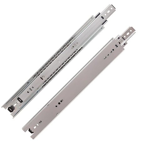 Standalone 190 lbs, 28 in. Full Extension with Over Travel Drawer Slide, Zinc ST1075407